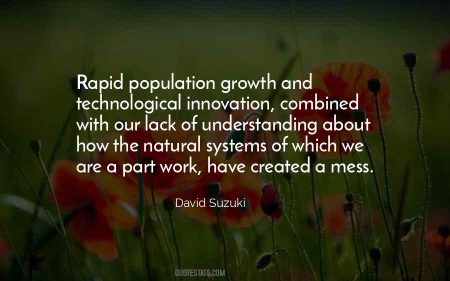 Quotes About David Suzuki #447014