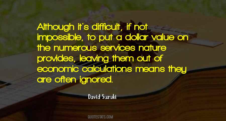 Quotes About David Suzuki #487567