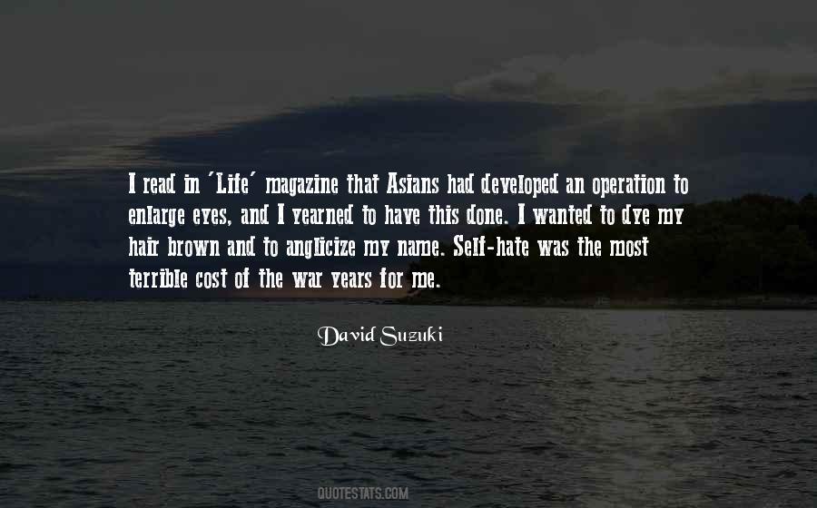 Quotes About David Suzuki #585696
