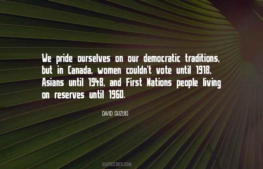 Quotes About David Suzuki #609852
