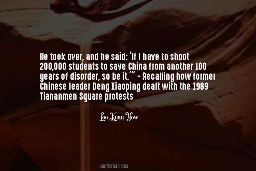 Tiananmen Square Protests Quotes #303826