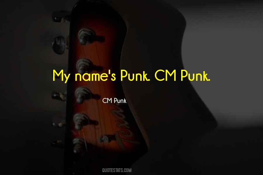 Quotes About Cm Punk #1203509