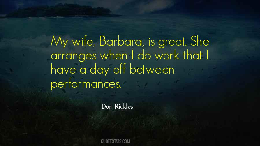 Quotes About Barbara #1772710