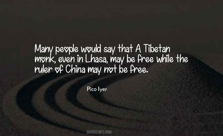 Tibetan Monk Quotes #1604500