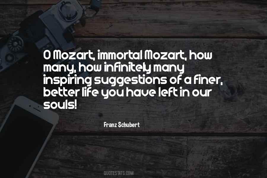 Quotes About Franz Schubert #403654