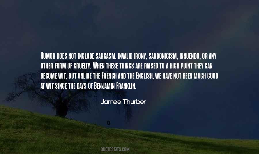 Quotes About James Thurber #537316