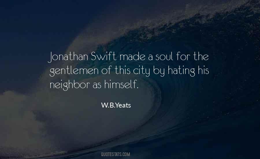 Quotes About Jonathan Swift #1607611