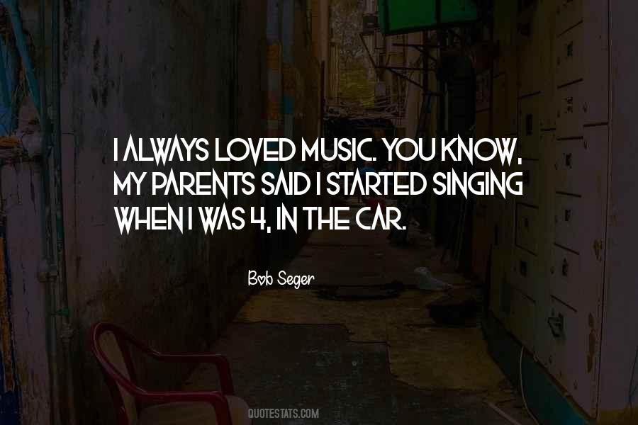 Quotes About Bob Seger #1411672