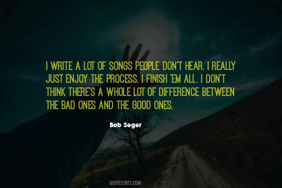 Quotes About Bob Seger #369313