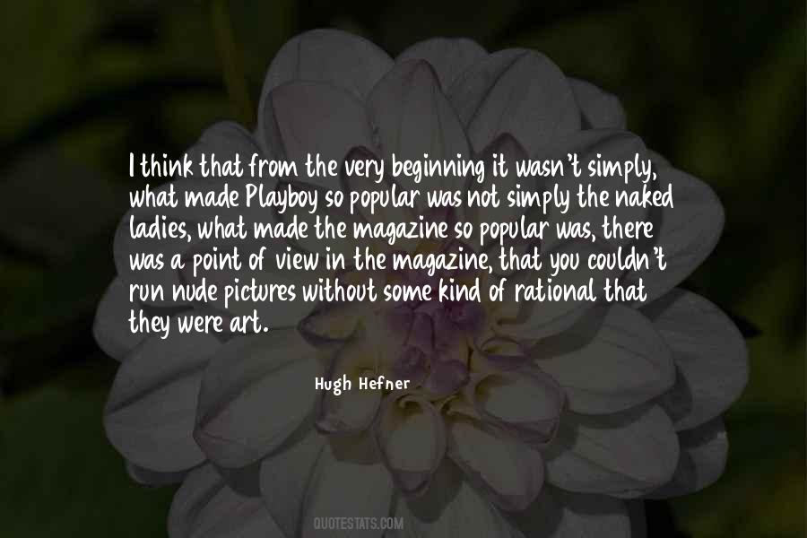 Quotes About Hugh Hefner #52823