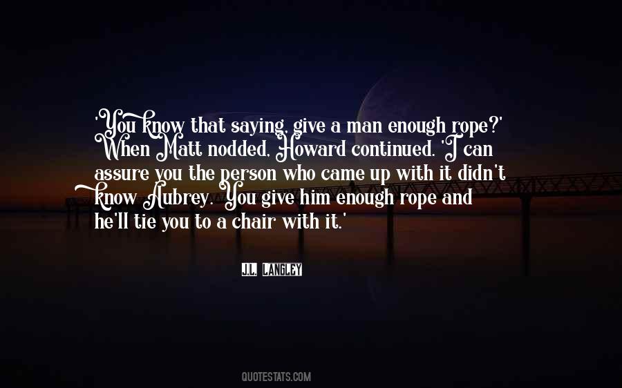 Tie You Up Quotes #188718