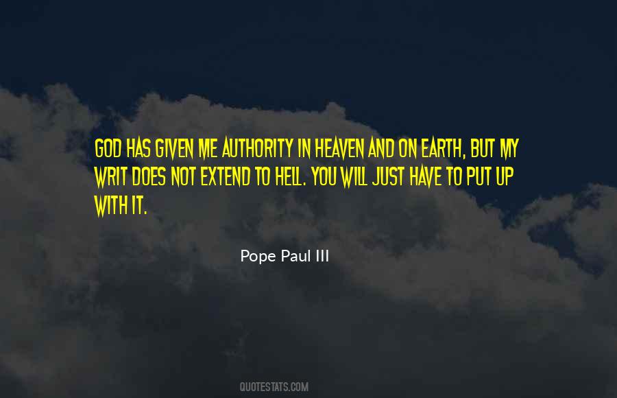 Quotes About Pope Paul Iii #519857