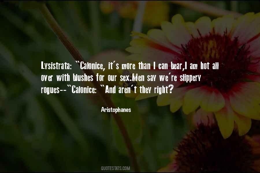 Quotes About Aristophanes #1210019