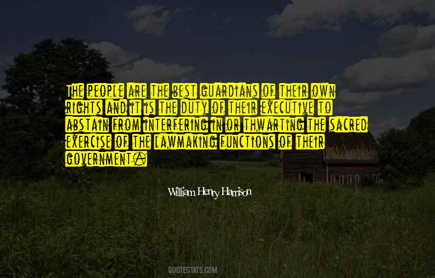 Quotes About William Henry Harrison #1071619