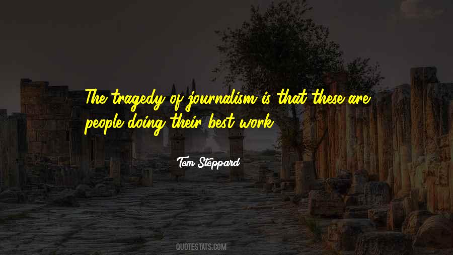 Quotes About Tom Stoppard #374804