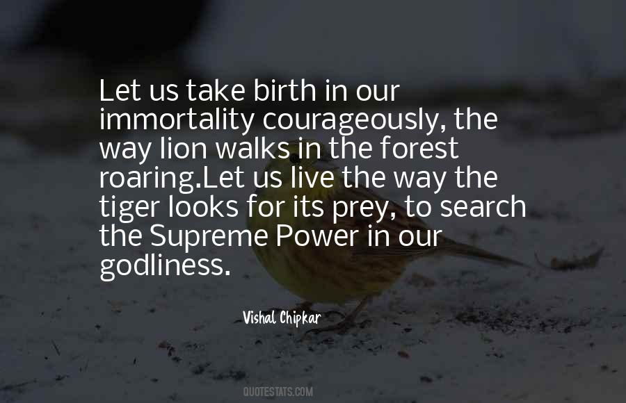 Tiger Prey Quotes #246839