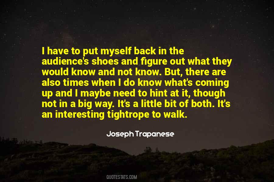 Tightrope Quotes #453277