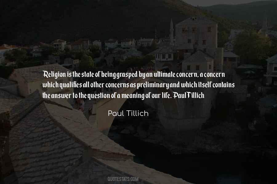 Tillich Quotes #1454692