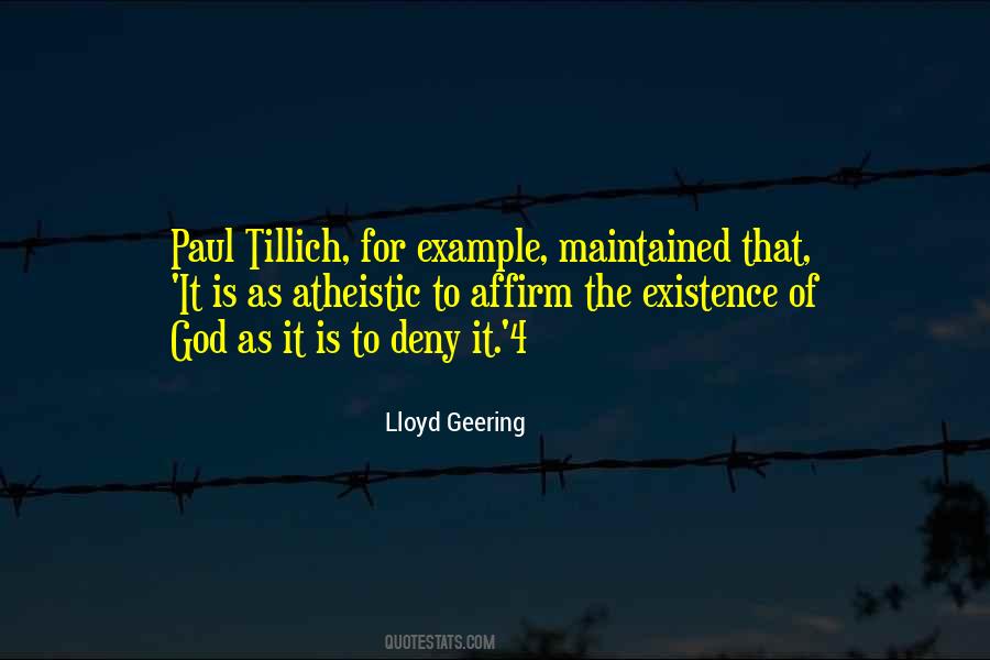 Tillich Quotes #1660261