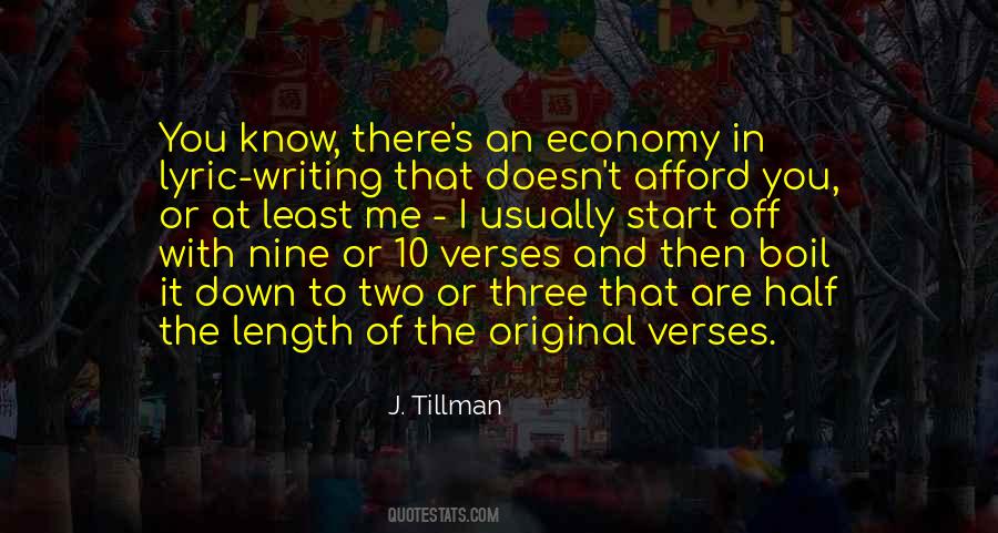 Tillman Quotes #1495853