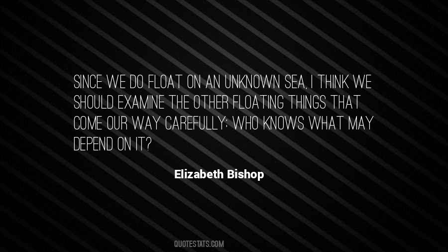 Quotes About Elizabeth Bishop #773495