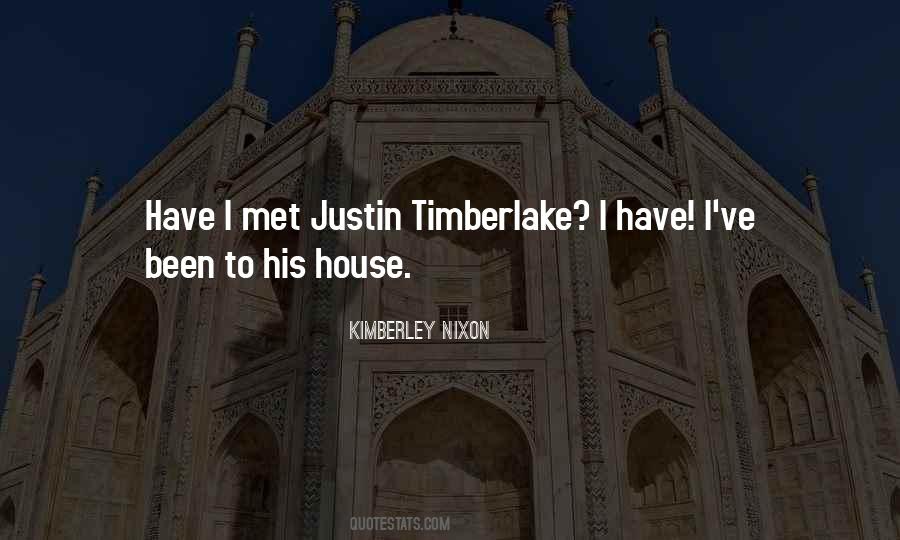 Timberlake Quotes #1556158