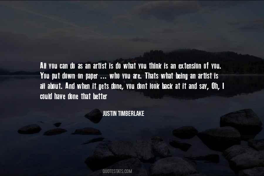 Timberlake Quotes #350326