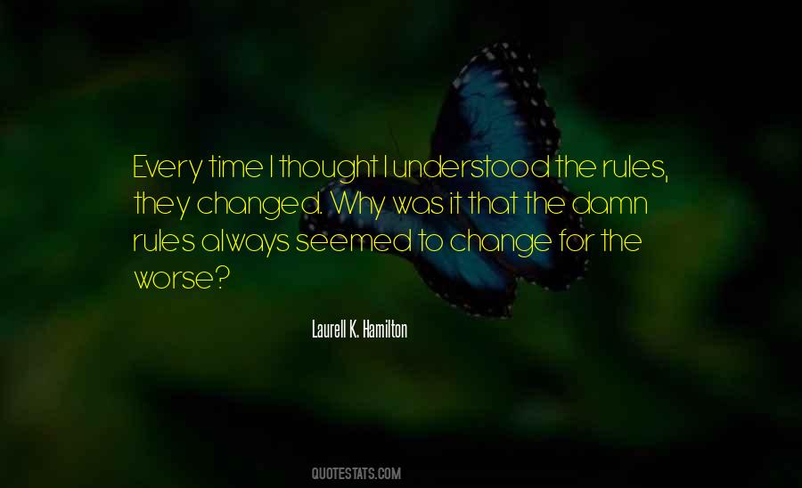 Time Always Change Quotes #1089350