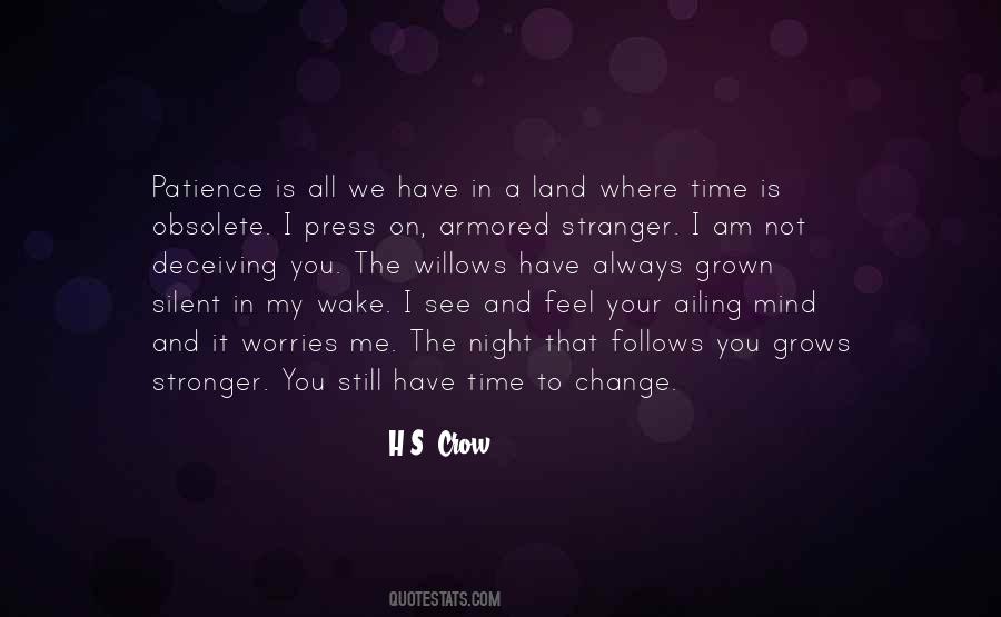 Time Always Change Quotes #829907