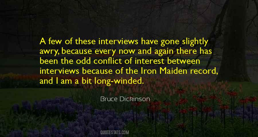 Quotes About Iron Maiden #580016