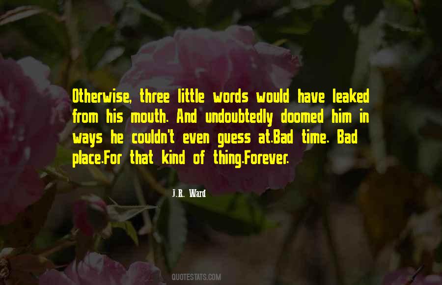 Time Bad Quotes #695043