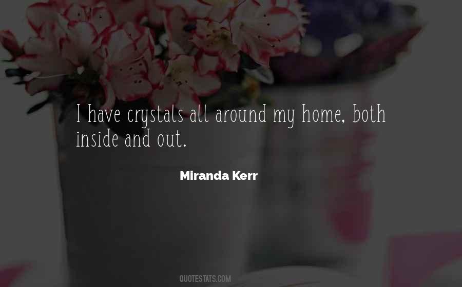Quotes About Miranda Kerr #1125984