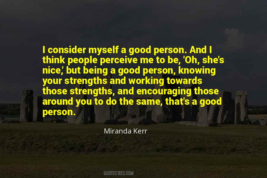 Quotes About Miranda Kerr #1173579
