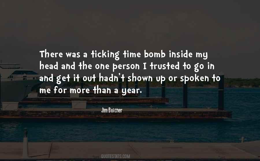 Time Bomb Quotes #1399133