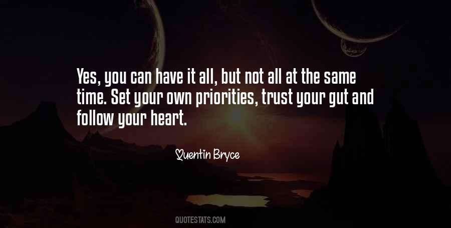 Time Changes Priorities Quotes #1318134