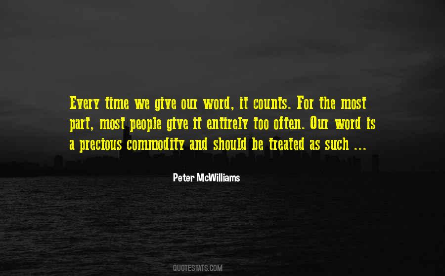 Time Counts Quotes #1529631