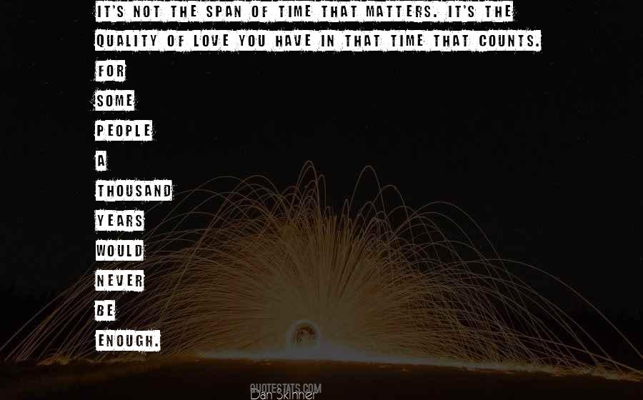 Time Counts Quotes #1588306