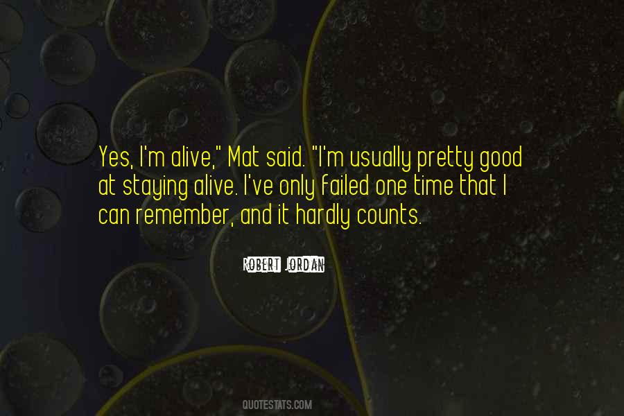 Time Counts Quotes #1705435