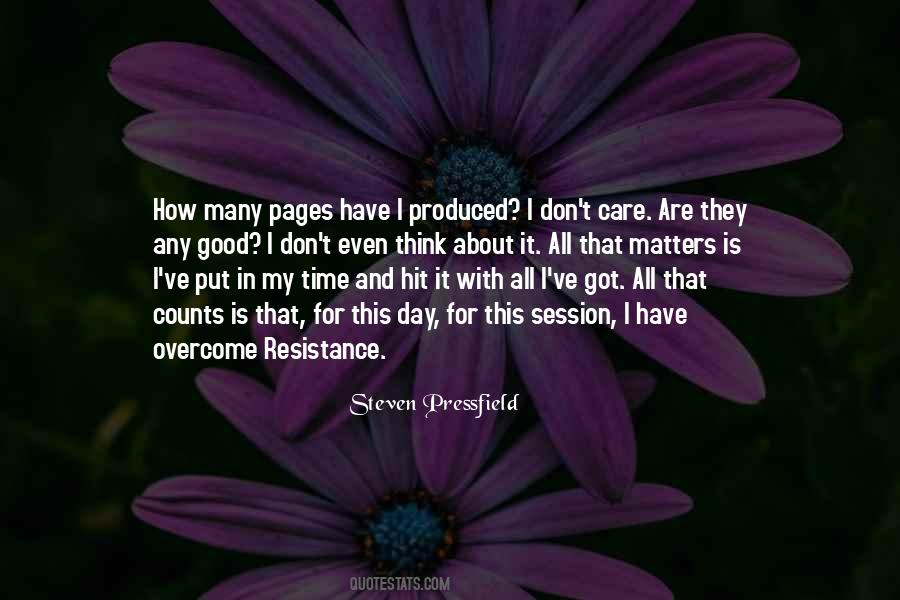 Time Counts Quotes #355668