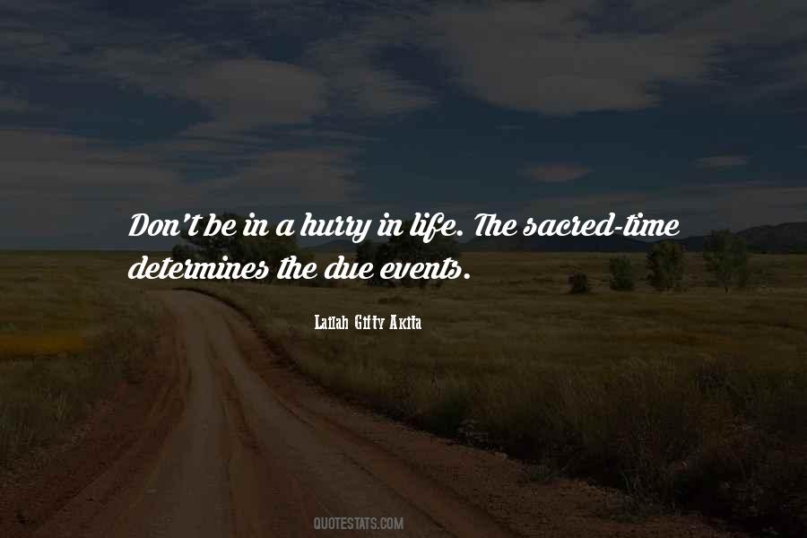 Time Determines Quotes #922960