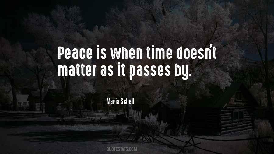 Time Doesn't Matter Quotes #317354