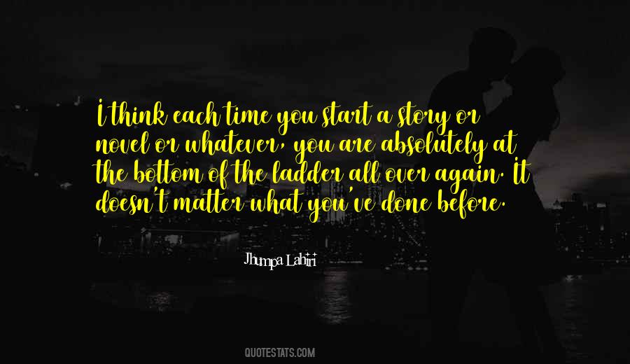 Time Doesn't Matter Quotes #35351