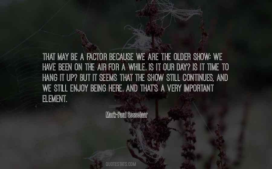 Time Factor Quotes #665028