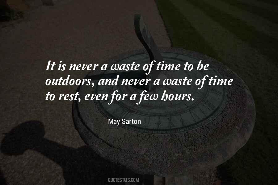 Time For Rest Quotes #285979