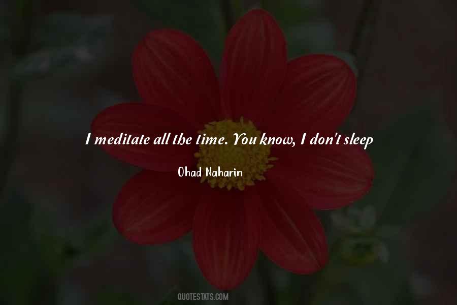 Time For Sleep Quotes #373228