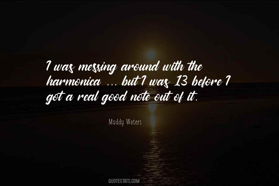 Quotes About Muddy Waters #1212767