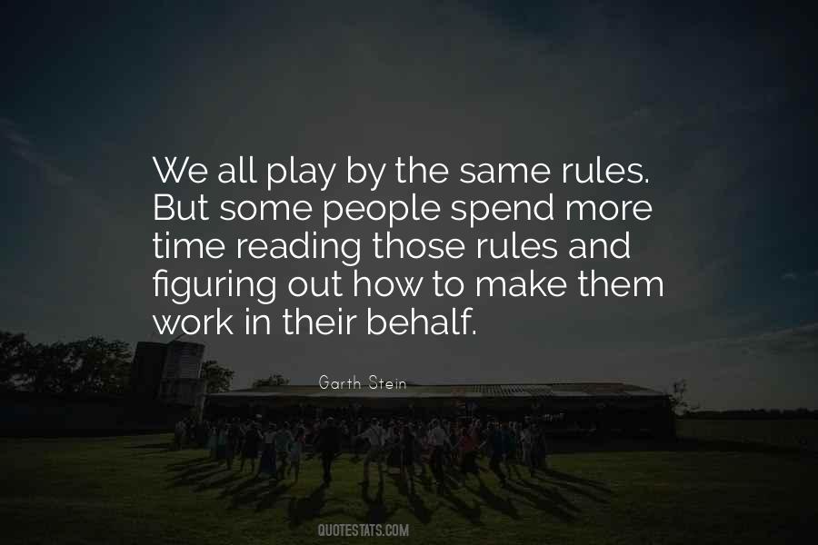 Time For Work And Time For Play Quotes #681085