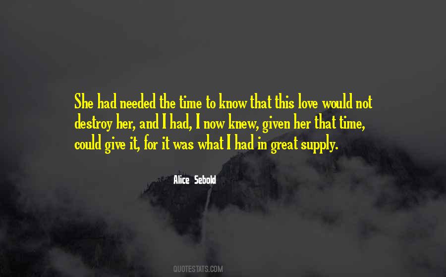 Time Given Quotes #93803