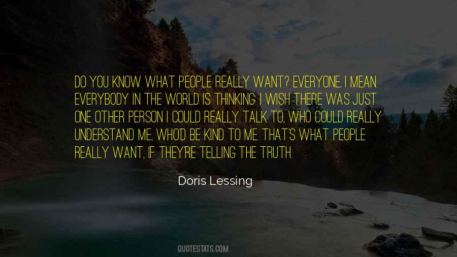 Quotes About Doris Lessing #353415