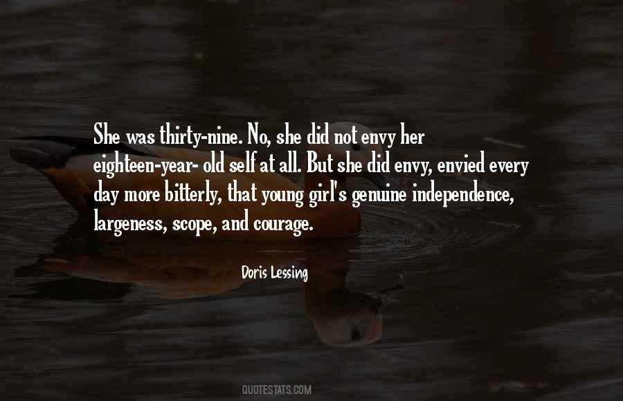 Quotes About Doris Lessing #415638